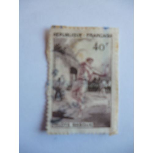 Timbre " Pelote Basque"