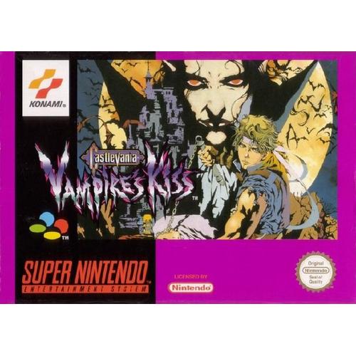 Castlevania Vampire's Kiss Super Nintendo