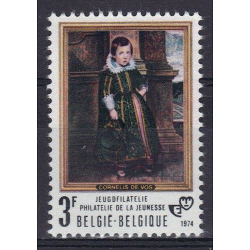 Belgique 1974 : Philatélique De La Jeunesse : Tableau : Portrait De Jan Vekemans, Par Cornelis De Vos - Timbre Neuf **