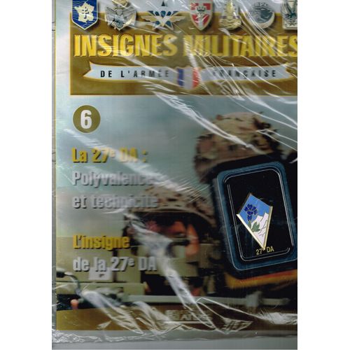 Insigne De La 27e Da , Division Alpine + Fascicule