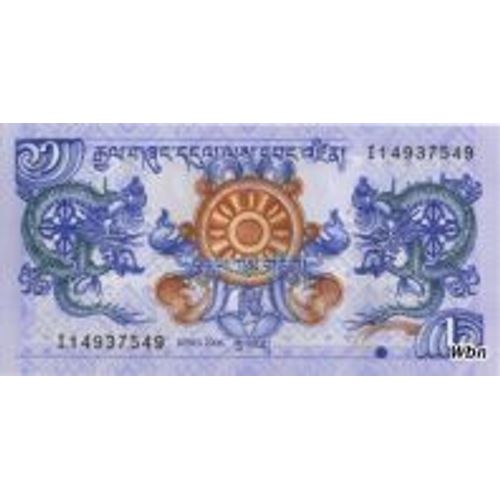 Bhoutan = Billet Neuf De 1 Ngultrum De L'année 2006 - Pick 27