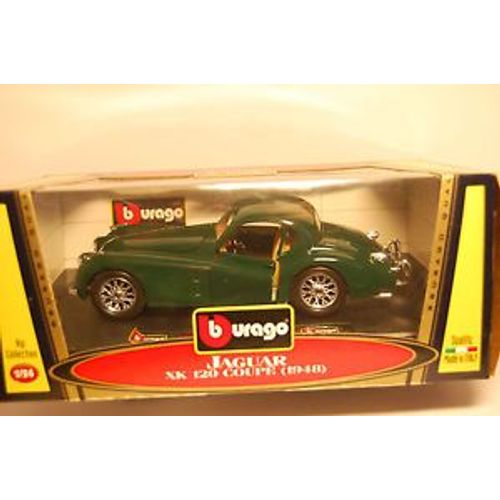 Burago 0512 - Jaguar Xk 120 Coupé 1948 1:24 Vert Anglais-Bburago