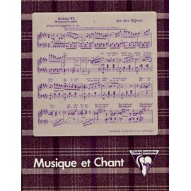 Cahier Clairefontaine Musique Et Chant