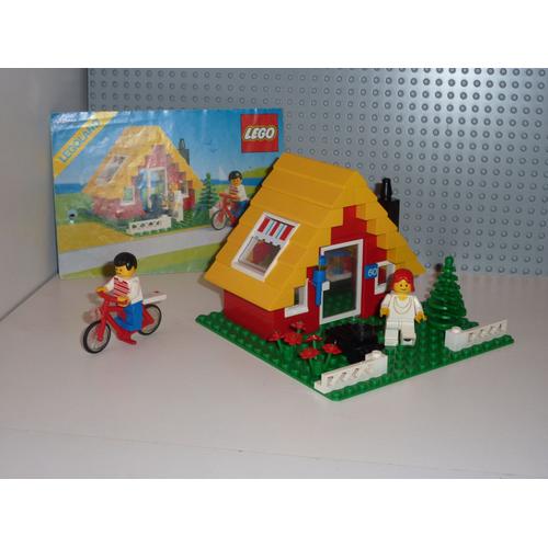 Set Légo City 6592 Vacation Hideaway - Maison De Vacances Vintage Avec 2 Figurines Et 1 Vélo