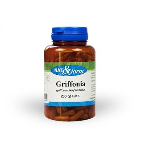 Griffonia 15% Htp - 200 Gélules - Nat Et Form - Atlantic Nature 