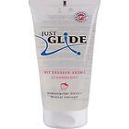 Gel Lubrifiant Vaginal Anal Just Glide Fraise 50 Ml