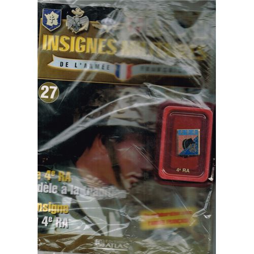 Insigne Du 4e Ra , Régiment D'artillerie  + Fascicule