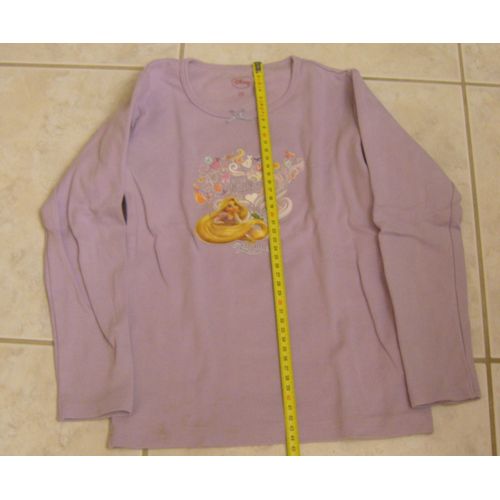 T-Shirt Manches Longues Disney Rapunzel 6-8 Ans