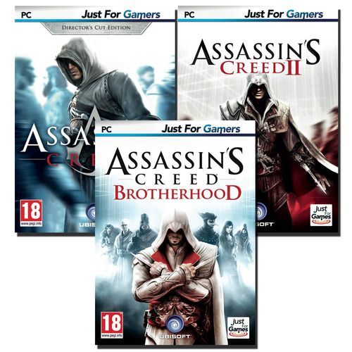 Pack Assassin's Creed : Assassin's Creed + Assassin's Creed + Assassin's Creed - Brotherhood Pc