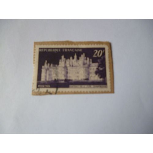 Timbre "Le Château De Chambord".