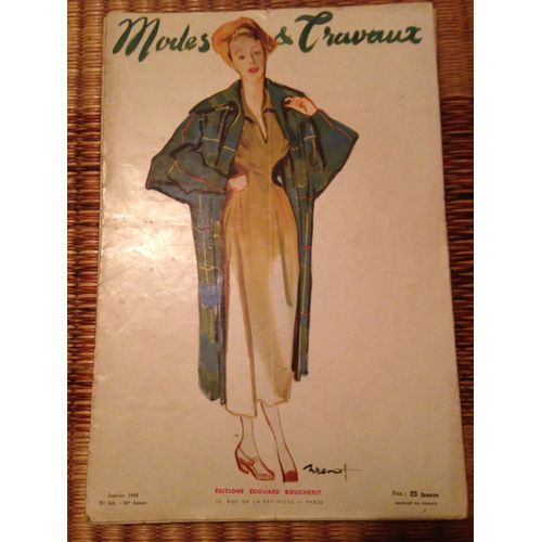 Modes Et Travaux Magazine, N° 566, Janvier 1948. 30è Année