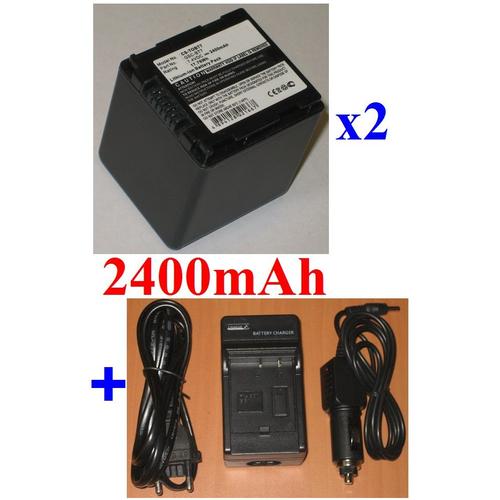 Chargeur + 2 Batteries Pour TOSHIBA GSCBT7 GSC-BT7 GSCBT6 GSC-BT6, Toshiba Gigashot GSC-A100F