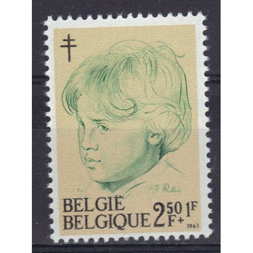 Belgique 1963 : Au Profit Des Oeuvres Antituberculeuses : Oeuvres De Pierre Paul Rubens : Nicolas Rubens À 6 Ans - Timbre Neuf **
