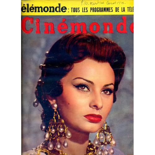 Cinemonde N° 1069 Du 28 Janvier 1955 - Sophia Loren
