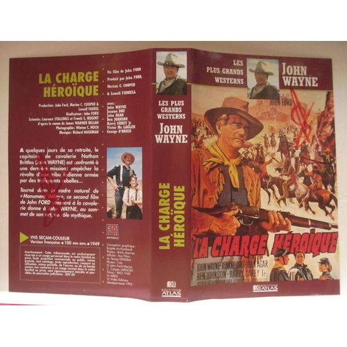 Jaquette Vhs - La Charge  Héroïque - Em Éditions Montparnasse