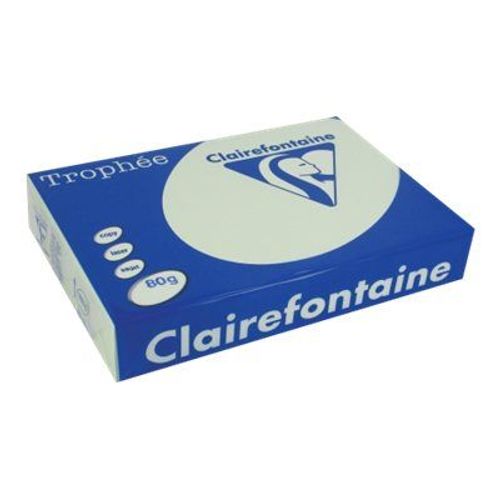 Clairefontaine Trophée - Papier Teinté - Vert Pâle - A4 (210 X 297 Mm) - 80 G/M² - 500 Feuille(S)