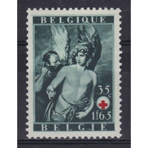 Belgique 1944 : Au Profit De La Croix-Rouge : Oeuvres De Van Dyck : Dédale Et Icare - Timbre Neuf **