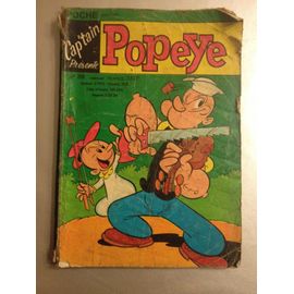 Livre Album Cap'tain Présente Popeye Poche N°200 1979