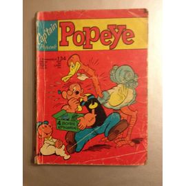 Livre Album Cap'tain Popeye  Poche N°134