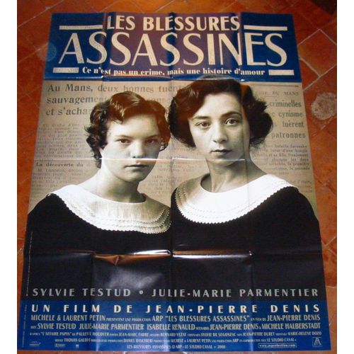 Les Blessures Assassines - Affiche Cinema 160x120 - Sylvie Testud