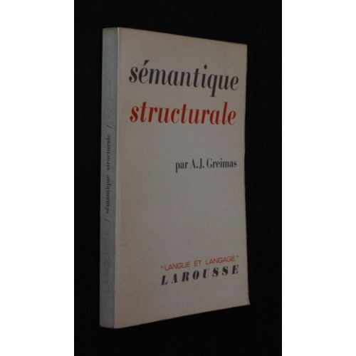 Sémantique Structurale