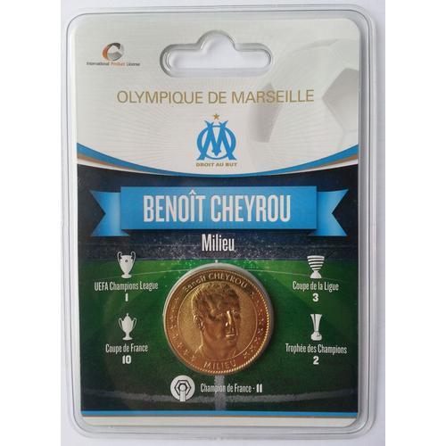 Pièce Benoit Cheyrou Milieu Olympique De Marseille