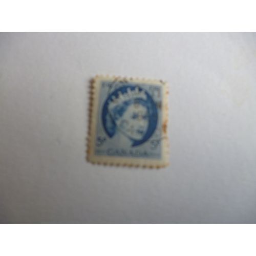 Timbre "Canada :La Reine Élisabeth Ii".