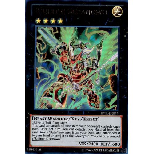 Jotl-En057 - Bujintei Susanowo - Yu Gi Oh! - Anglais - Ultra Rare - Ur