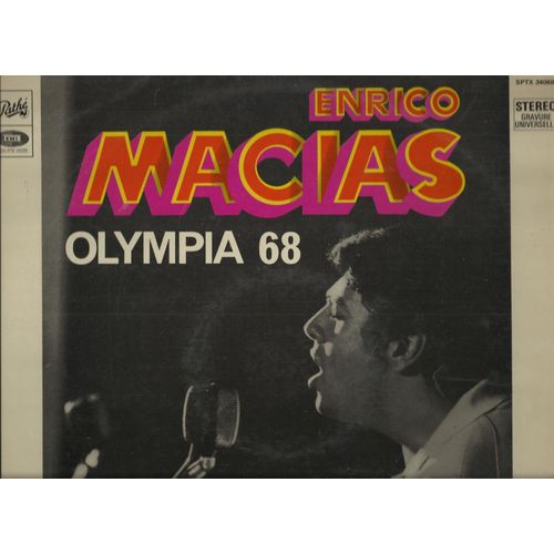 Olympia 68 Un Refrain, Quand On A Un Frère, Les Gens Du Nord, Dès Que Je Me Réveille, Le Feu Des Gitans, Les Millionnaires Du Dimanche, Yerushala'im Shel Zahav..