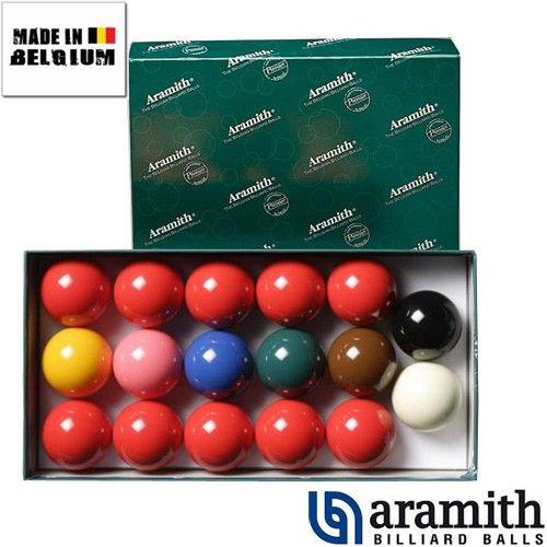 Jeu de Billes ou Boules de Billard  Snooker Aramith 50.8 mm