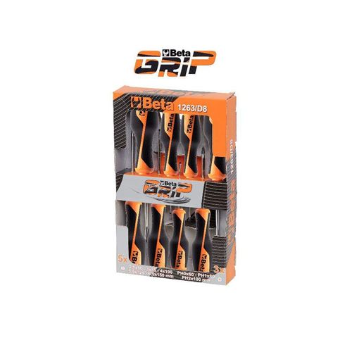 Jeu de 10 tournevis Betagrip 1263/D10 BETA 012630010