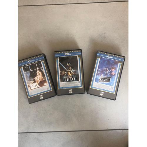 Cassettes VHS Star Wars Collector 1e trilogie ! 