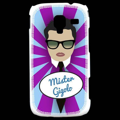 Coque  Samsung Galaxy Ace 2 Mister Gigolo Brun