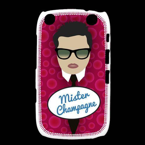 Coque  Blackberry Curve 9320 Mister Champagne Brun