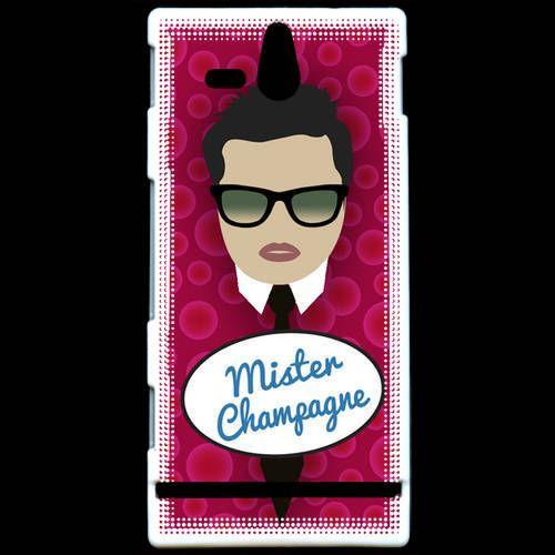 Coque  Sony Xperia U Mister Champagne Brun