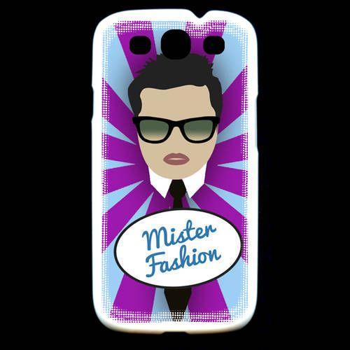 Coque  Samsung Galaxy S3 Mister Fashion Brun