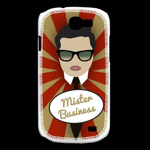 Coque  Samsung Galaxy Express Mister Business Brun