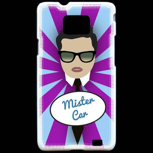 Coque  Samsung Galaxy S2 Mister Car Brun