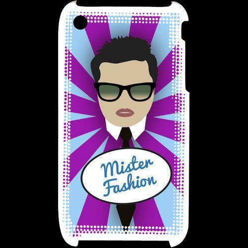 Coque  Iphone 3g / 3gs Mister Fashion Brun