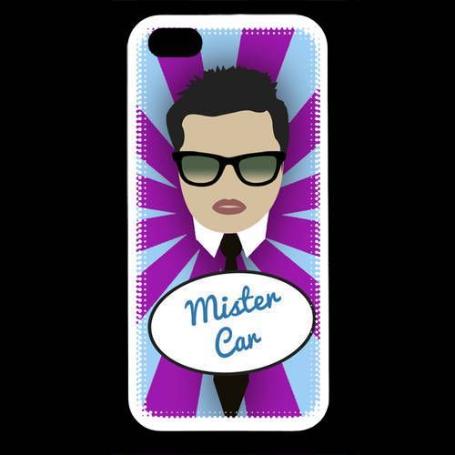 Coque  Iphone 5 Mister Car Brun