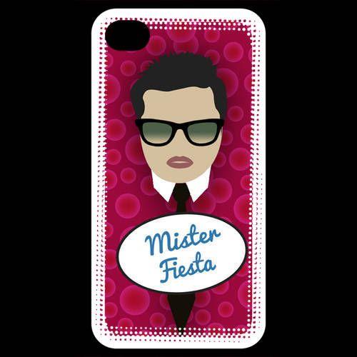 Coque  Iphone 4 / Iphone 4s Mister Fiesta Brun