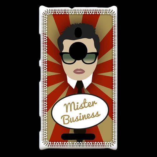 Coque  Nokia Lumia 925 Mister Business Brun