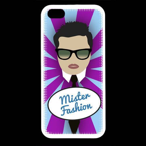 Coque  Iphone 5 Mister Fashion Brun