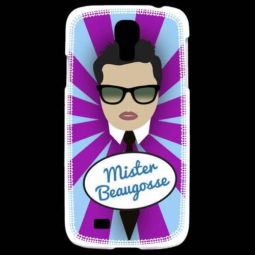 Coque  Samsung Galaxy S4 Mister Beau Gosse Brun