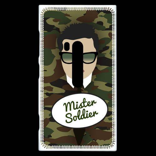 Coque  Nokia Lumia 920 Mister Soldier Brun