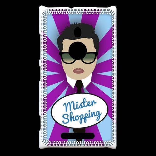 Coque  Nokia Lumia 925 Mister Shopping Brun