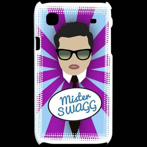 Coque  Samsung Galaxy S Mister Swag Brun