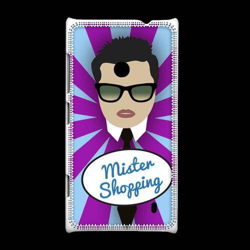 Coque  Nokia Lumia 520 Mister Shopping Brun