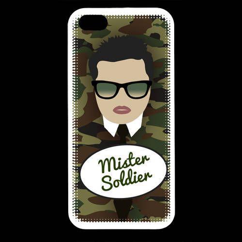 Coque  Iphone 5 Mister Soldier Brun