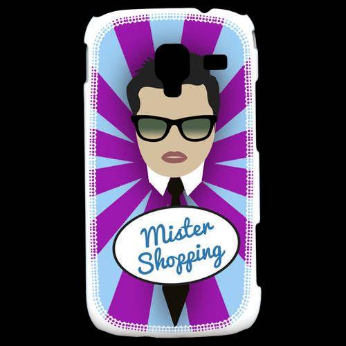 Coque  Samsung Galaxy Ace 2 Mister Shopping Brun